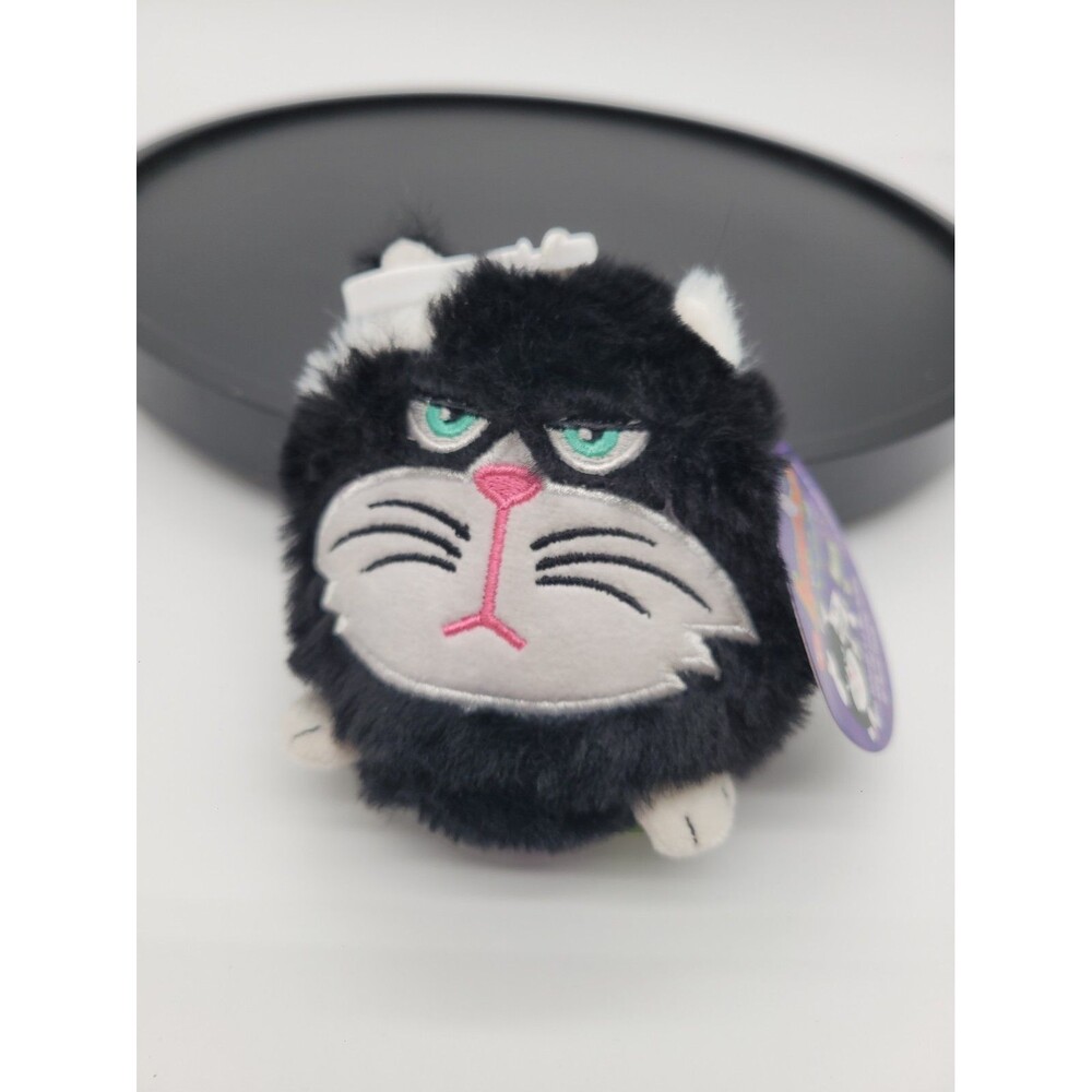 Hangry Petz "Bella" Plush Hangry Petz Series 1 Toy Black Cat Clip On 4" New